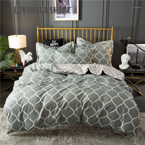 lovinsunshine comforter set king size bed duvet cover green geometric patterns bedding set luxury ab#1421
lovinsunshine comforter set king size bed duvet cover green geometric patterns bedding set luxury ab#1421