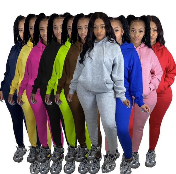 women clothes thick long sleeve hooded sweatshirts sweater pants tracksuit trendy two piece outfits solid sportswear suit e101504, Gray
women clothes thick long sleeve hooded sweatshirts sweater pants tracksuit trendy two piece outfits solid sportswear suit e101504, Gray