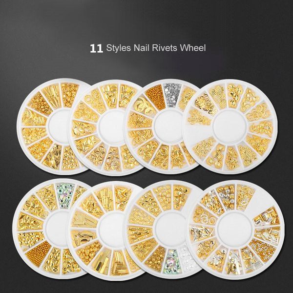 nail art decorations diy 3d gold silver metal rivets studs rhinestones pearl jewelry charms accessoires, Silver;gold
nail art decorations diy 3d gold silver metal rivets studs rhinestones pearl jewelry charms accessoires, Silver;gold