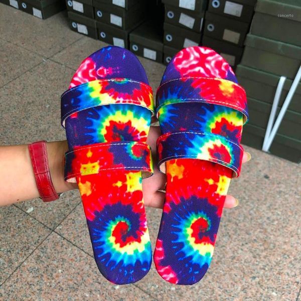 women tie-dye summer slipper woman outdoor beach slides colorful slippers ladies beach shoes 2020 new drop shipping#06101, Black
women tie-dye summer slipper woman outdoor beach slides colorful slippers ladies beach shoes 2020 new drop shipping#06101, Black
