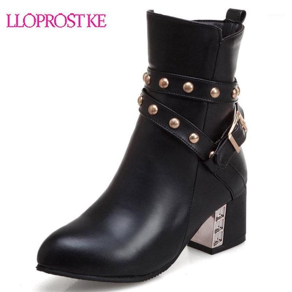 boots lloprost ke women shoes 2021 winter fashion round toe rivet buckle ankle outside high heels zip size 32-48 h5831, Black
boots lloprost ke women shoes 2021 winter fashion round toe rivet buckle ankle outside high heels zip size 32-48 h5831, Black
