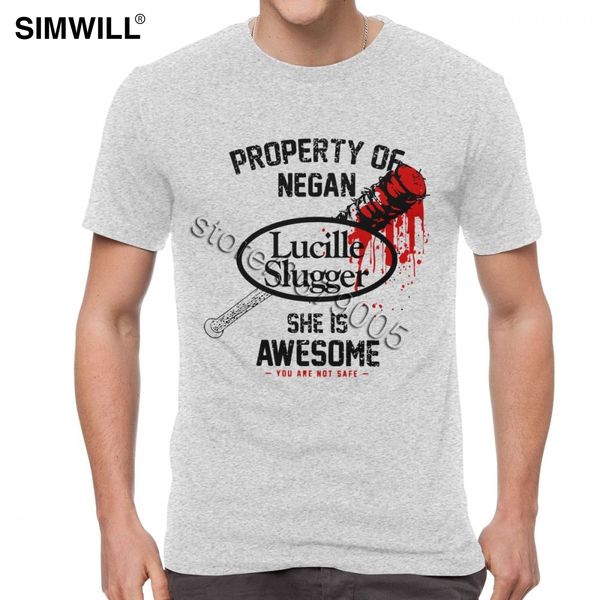 sport lucille slugger t-shirt men cute short sleeve 100% cotton t shirts o neck the walking dead negan tee shirt
sport lucille slugger t-shirt men cute short sleeve 100% cotton t shirts o neck the walking dead negan tee shirt