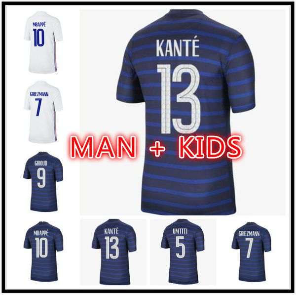 2020 2021 mbappe griezmann pogba soccer jerseys 20 21 francia maillot de foot varane training football shirts kante men + kids kit, Black;yellow
2020 2021 mbappe griezmann pogba soccer jerseys 20 21 francia maillot de foot varane training football shirts kante men + kids kit, Black;yellow