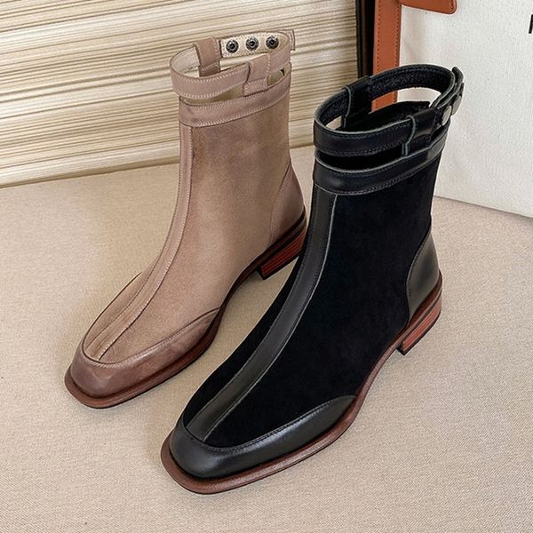 2021 genuine leather mark women fall classic high-quality boots three heels ankle fashion kl5y, Black
2021 genuine leather mark women fall classic high-quality boots three heels ankle fashion kl5y, Black