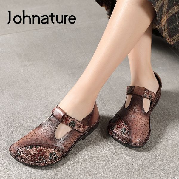 johnature 2020 new spring flats women shoes retro genuine leather hook & loop round toe casual shallow flower ladies shoes 1006, Black;white
johnature 2020 new spring flats women shoes retro genuine leather hook & loop round toe casual shallow flower ladies shoes 1006, Black;white