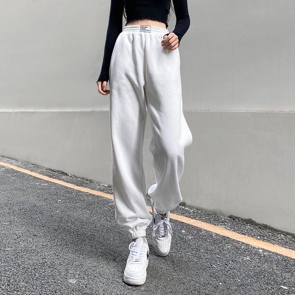 women's pants & capris casual white plus velvet warm y2k sweatpants joggers winter women 2021 harajuku elastic high waisted trousers, Black;white
women's pants & capris casual white plus velvet warm y2k sweatpants joggers winter women 2021 harajuku elastic high waisted trousers, Black;white