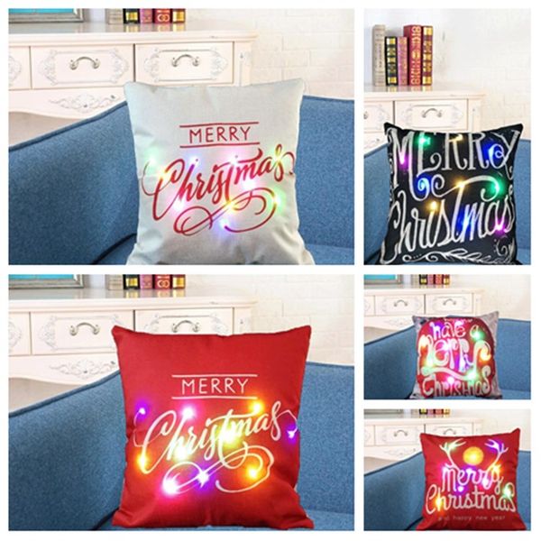 new christmas luminous pillow case elk pillow case car sofa cushion cover red christmas pillowcase cushion cover 8style t2i51655
new christmas luminous pillow case elk pillow case car sofa cushion cover red christmas pillowcase cushion cover 8style t2i51655