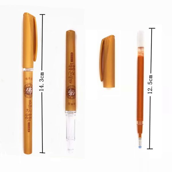 10pcs/set glitter gold pen refill rod sutra scriptures excerpt special pen refill 0.7mm painting gel pen school stationery, Black;red
10pcs/set glitter gold pen refill rod sutra scriptures excerpt special pen refill 0.7mm painting gel pen school stationery, Black;red