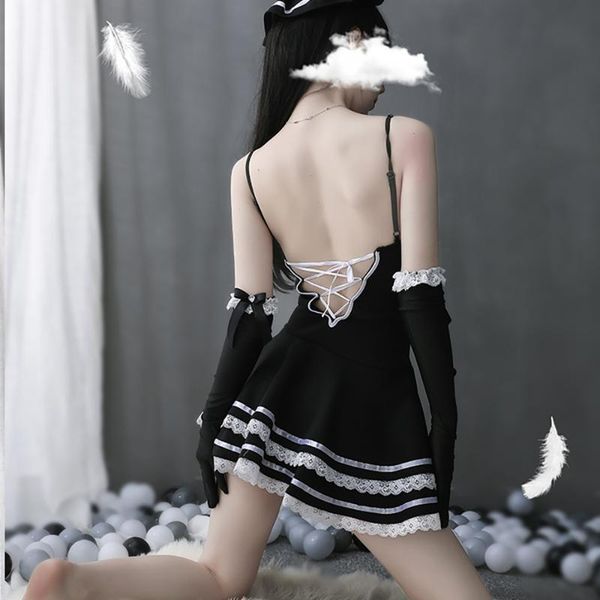bras sets underwear cute princess skirt sling maid game uniform seductive role play suit, Red;black
bras sets underwear cute princess skirt sling maid game uniform seductive role play suit, Red;black