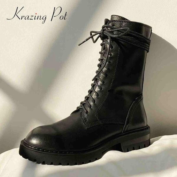 boots krazing pot large size equestrian cross-tied black color round toe thick med heel zipper daily wear mid-calf l101
boots krazing pot large size equestrian cross-tied black color round toe thick med heel zipper daily wear mid-calf l101