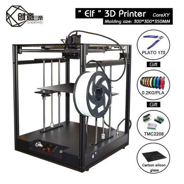 printers creativity 3d corexy structure elf printer kit high precision dual z axis automatic return support bltouch large area fdm1
printers creativity 3d corexy structure elf printer kit high precision dual z axis automatic return support bltouch large area fdm1