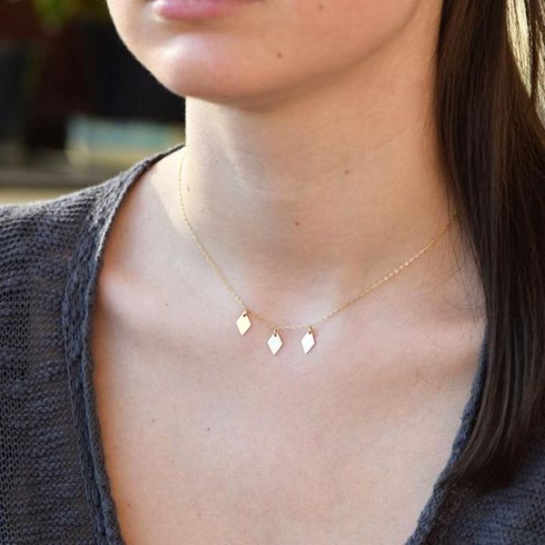 minimalist gold filled necklace handmade jewelry custom choker pendants collier femme kolye collares women necklace1, Silver
minimalist gold filled necklace handmade jewelry custom choker pendants collier femme kolye collares women necklace1, Silver