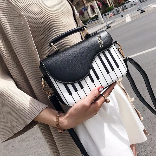 fashion women bags piano pattern lady crossbody bags messenger flap casual totes bag quality women shoulder
fashion women bags piano pattern lady crossbody bags messenger flap casual totes bag quality women shoulder