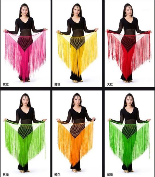 belly dance long tassels triangle hip shawl,argentina style fish net hip scarf1, Black;red
belly dance long tassels triangle hip shawl,argentina style fish net hip scarf1, Black;red