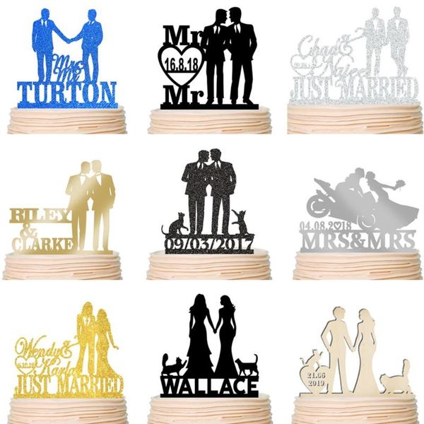 personalized same wedding cake er gay lesbian homosexual acrylic with dog cat anniverary decorations
personalized same wedding cake er gay lesbian homosexual acrylic with dog cat anniverary decorations