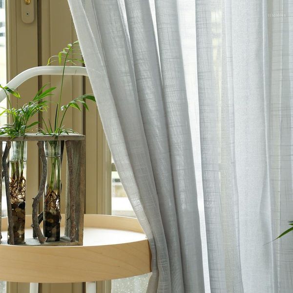 basic style grey voile curtain for bedroom soft linen cotton-like curtain for living room solid tulle1
basic style grey voile curtain for bedroom soft linen cotton-like curtain for living room solid tulle1