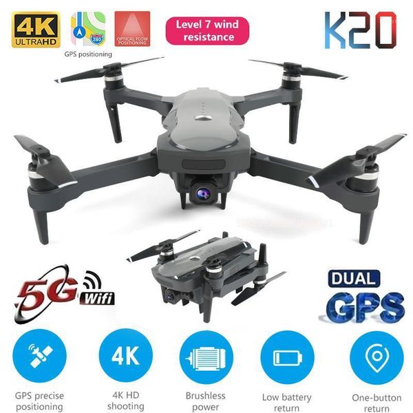 new drone k20 with brushless motor 5g gps 4k hd dual camera professional foldable quadcopter 1800m rc distance toy boy's gift1
new drone k20 with brushless motor 5g gps 4k hd dual camera professional foldable quadcopter 1800m rc distance toy boy's gift1