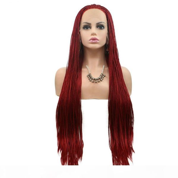 синтетический red lace front оплетки парик волос младенца волокна волос плетеный box плетенки красный термостойкое фронта шнурка парики из с, Black
синтетический red lace front оплетки парик волос младенца волокна волос плетеный box плетенки красный термостойкое фронта шнурка парики из с, Black