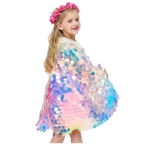girl princess cloak toddler infant baby girls bling cape costume christmas shawl cosplay outfit #3n01, Blue;gray 
girl princess cloak toddler infant baby girls bling cape costume christmas shawl cosplay outfit #3n01, Blue;gray