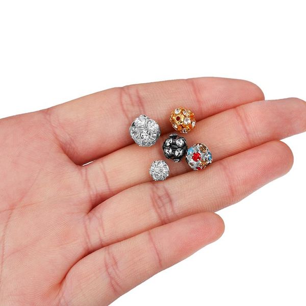 30pcs/lot copper plated glass rhinestone ball bead imitate crystal round spacer loose beads for bracelet jewelry making bbytia
30pcs/lot copper plated glass rhinestone ball bead imitate crystal round spacer loose beads for bracelet jewelry making bbytia