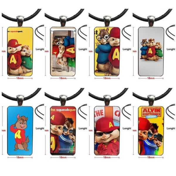 movie alvin and the chipmunks for fashion glass cabochon pendant rectangle necklace choker necklace jewelry1, Silver
movie alvin and the chipmunks for fashion glass cabochon pendant rectangle necklace choker necklace jewelry1, Silver