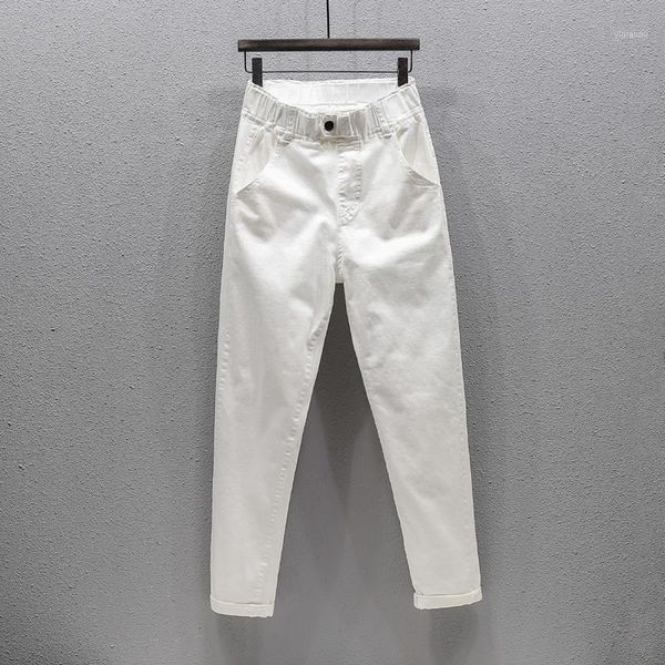 spring plus size high waist jeans woman white harem pants for women plus size loose fashion jeans ladies denim jean femme1, Blue
spring plus size high waist jeans woman white harem pants for women plus size loose fashion jeans ladies denim jean femme1, Blue