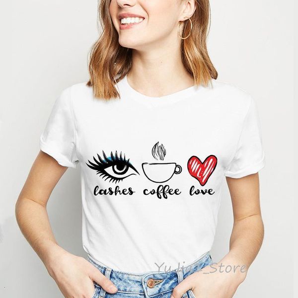 cashes coffee love print funny graphic tees women simple tumblr clothes harajuku kawaii t shirt female t-shirt custom tshirt, White
cashes coffee love print funny graphic tees women simple tumblr clothes harajuku kawaii t shirt female t-shirt custom tshirt, White