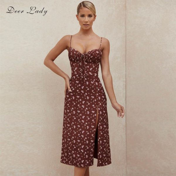 casual dresses deer lady high qualty floral midi dress 2021 v neck bodycon side slit celebrity club party women evening, Black;gray
casual dresses deer lady high qualty floral midi dress 2021 v neck bodycon side slit celebrity club party women evening, Black;gray
