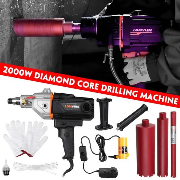 professiona electric drills 2000w 180mm high power diamond core drilling machine handheld concrete drill water pump
professiona electric drills 2000w 180mm high power diamond core drilling machine handheld concrete drill water pump