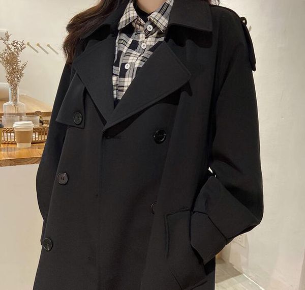 ale fashion women spring long light trench coat warm lapel female windbreaker long sleeve lady casual stock y788, Tan;black
ale fashion women spring long light trench coat warm lapel female windbreaker long sleeve lady casual stock y788, Tan;black