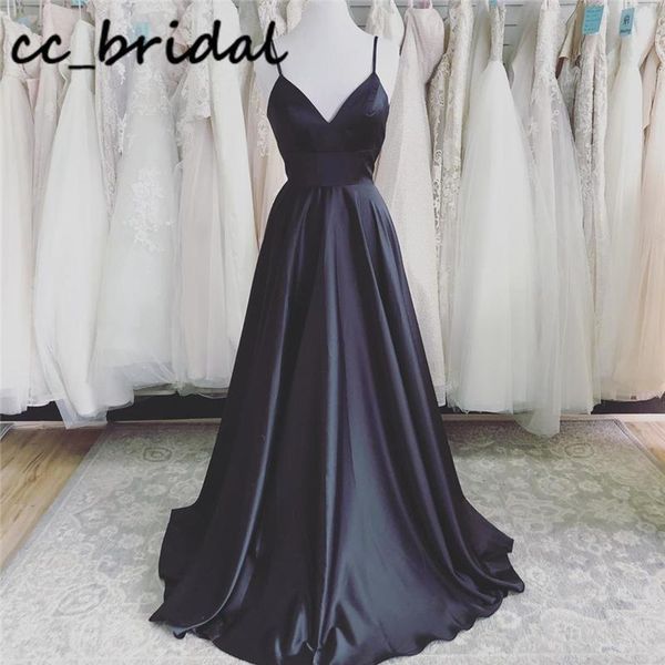 black satin prom dresses long 2020 formal v-neck backless evening party gowns for women new vestidos de fiesta de noche, White;black
black satin prom dresses long 2020 formal v-neck backless evening party gowns for women new vestidos de fiesta de noche, White;black