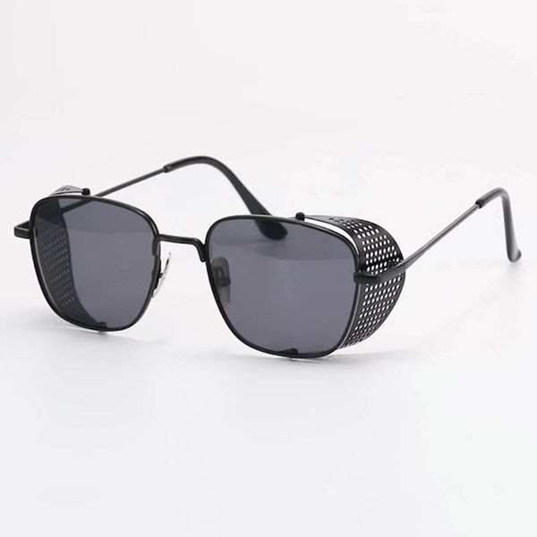 2022 full metal sunglasses ocean lenses with mesh baffle cool punk machine glasses, White;black
2022 full metal sunglasses ocean lenses with mesh baffle cool punk machine glasses, White;black