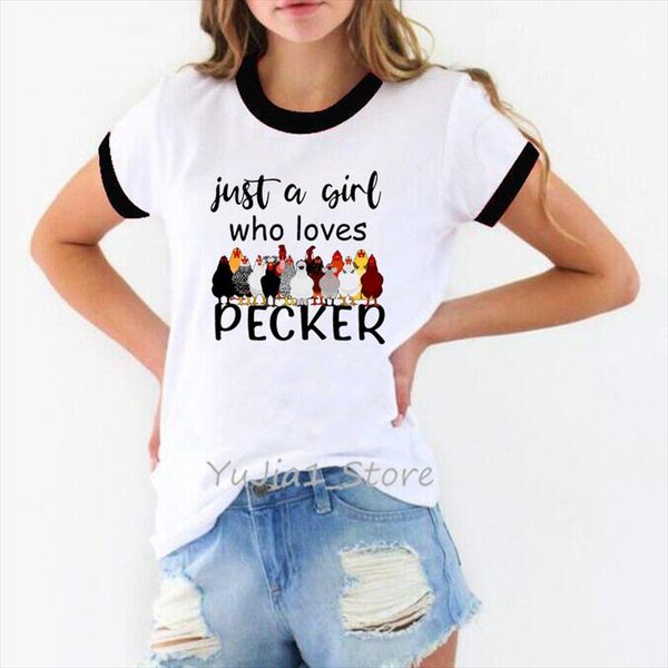 женщины смешные футболки женщины просто девушка, которая любит pecker design tee рубашка femme белый повседневная camisetas mujer летние топ, White
женщины смешные футболки женщины просто девушка, которая любит pecker design tee рубашка femme белый повседневная camisetas mujer летние топ, White