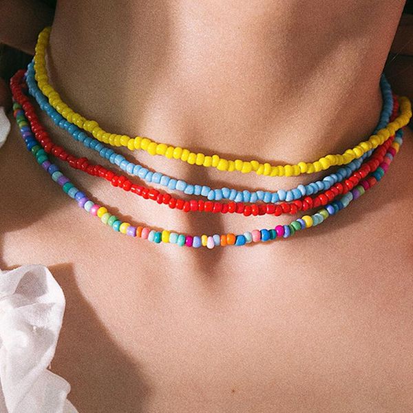 1pcs bohemian handmade rainbow beads choker necklace candy color bead satellite necklace women jewelry necklaces fashion, Golden;silver
1pcs bohemian handmade rainbow beads choker necklace candy color bead satellite necklace women jewelry necklaces fashion, Golden;silver