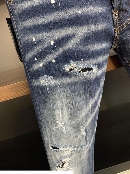 2021 new brand of fashionable european and american men's casual jeans ,high-grade washing, pure hand grinding, quality optimization la, Blue
2021 new brand of fashionable european and american men's casual jeans ,high-grade washing, pure hand grinding, quality optimization la, Blue