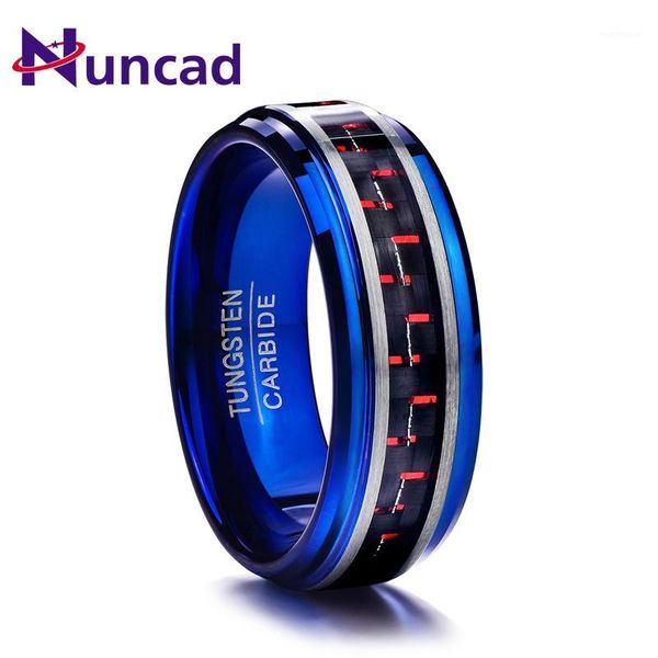 wedding rings nuncad full size 7-12 vintage men inlaid red carbon fiber blue tungsten carbide ring 8mm anillos1, Slivery;golden
wedding rings nuncad full size 7-12 vintage men inlaid red carbon fiber blue tungsten carbide ring 8mm anillos1, Slivery;golden
