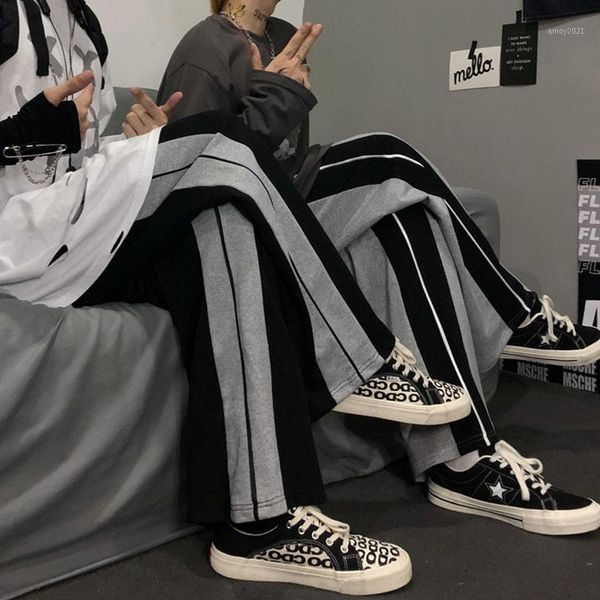 women's pants & capris harajuku patchwork hip hop female straight loose men's and women's fall street casual wide leg high wa, Black;white
women's pants & capris harajuku patchwork hip hop female straight loose men's and women's fall street casual wide leg high wa, Black;white