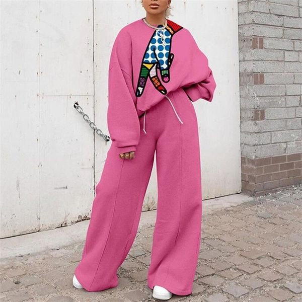 hand print loose casual loose thin sweatshirt two piece set women tracksuit long sleeve o neck pants plus size pink autumn1, Gray
hand print loose casual loose thin sweatshirt two piece set women tracksuit long sleeve o neck pants plus size pink autumn1, Gray