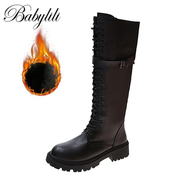 Winter Knee High Boots Warm Women Platform Knight Boot Luxury Lady Chunky Shoes Cross Strap Female Footwear Non-Slip Waterproof, Black
Winter Knee High Boots Warm Women Platform Knight Boot Luxury Lady Chunky Shoes Cross Strap Female Footwear Non-Slip Waterproof, Black