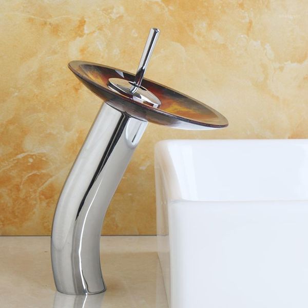 bathroom faucet glass waterfall spout single handle lavatory vanity basin chrome polished sink faucet sink mixer tap1
bathroom faucet glass waterfall spout single handle lavatory vanity basin chrome polished sink faucet sink mixer tap1