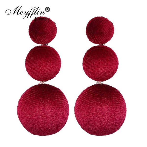 meyfflin 2020 new fashion velvet earring 3 green ball drop long statement earrings for women korean jewelry female brincos, Silver
meyfflin 2020 new fashion velvet earring 3 green ball drop long statement earrings for women korean jewelry female brincos, Silver