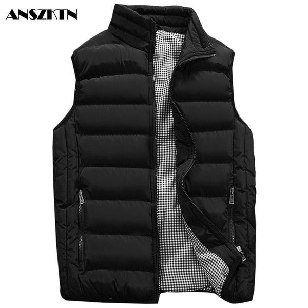 men jacket cotton vest men winter jackets vests man thick sleeveless jacket coats male new warm waistcoat gilet veste homme, Black;white
men jacket cotton vest men winter jackets vests man thick sleeveless jacket coats male new warm waistcoat gilet veste homme, Black;white