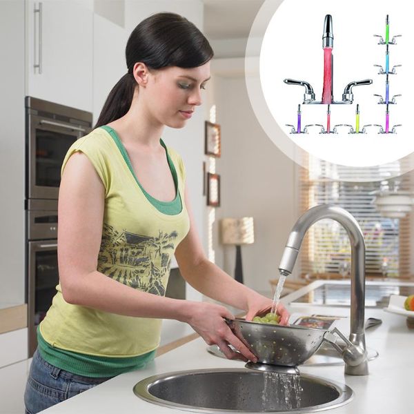 other faucets, showers & accs luminous light-up led water faucet shower tap basin nozzle bathroom kitchen heater faucets thermostat blue 3co
other faucets, showers & accs luminous light-up led water faucet shower tap basin nozzle bathroom kitchen heater faucets thermostat blue 3co