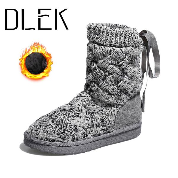 knitting mid-calf snow boots winter cute shoes girls warm slip-on flat weave wool female fringe ladies snow long boot, Black
knitting mid-calf snow boots winter cute shoes girls warm slip-on flat weave wool female fringe ladies snow long boot, Black