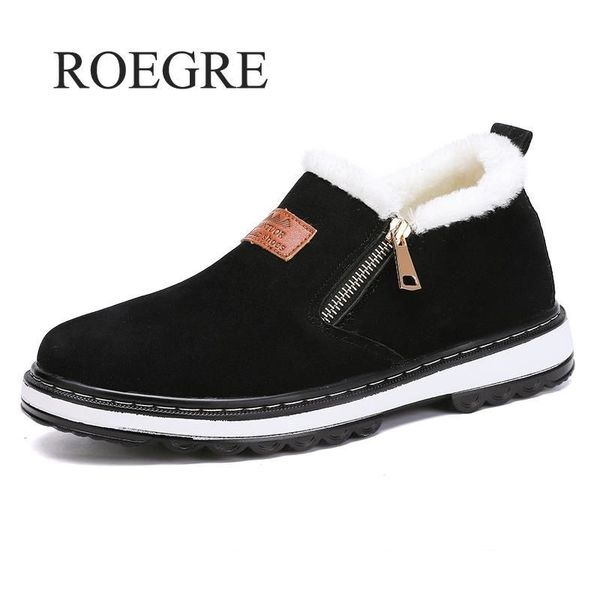 fashion black men's designer shoes short plush casual fur men new keep warm winter male boots y200506
fashion black men's designer shoes short plush casual fur men new keep warm winter male boots y200506