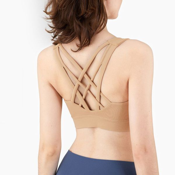 nuls-air strappy sports bra for women gym sport bras push up fitness vest workout underwear tank 2020 autumn new, White;red
nuls-air strappy sports bra for women gym sport bras push up fitness vest workout underwear tank 2020 autumn new, White;red