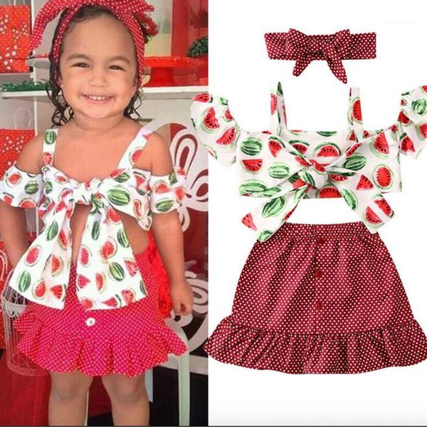1-6y summer girls clothing sets baby kids clothes suit children watermelon suspender polka dot skirt suit 3pcs girl clothing1, White
1-6y summer girls clothing sets baby kids clothes suit children watermelon suspender polka dot skirt suit 3pcs girl clothing1, White