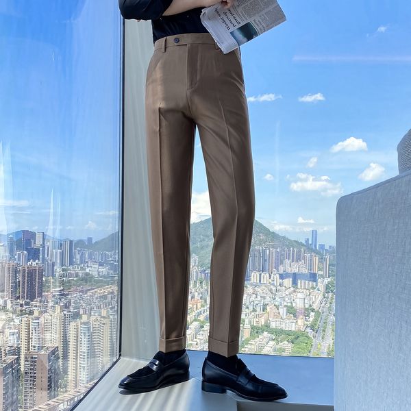 daio ethan korean design autumn and winter slim fit solid color leggings pants straight casual trousers
daio ethan korean design autumn and winter slim fit solid color leggings pants straight casual trousers