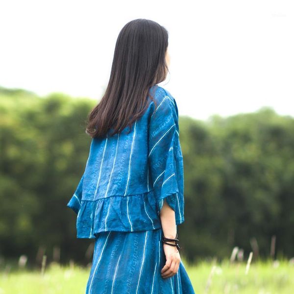 women's blouses & shirts women loose striped ramie shirt ladies vintage blouse female v neck stripe 2021 summer1, White
women's blouses & shirts women loose striped ramie shirt ladies vintage blouse female v neck stripe 2021 summer1, White