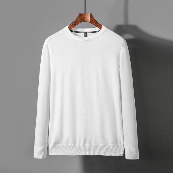 men's sweater male winter 2020 new season crew neck thick fashion explosion trend warm for comfortable black men sweater, White;black
men's sweater male winter 2020 new season crew neck thick fashion explosion trend warm for comfortable black men sweater, White;black